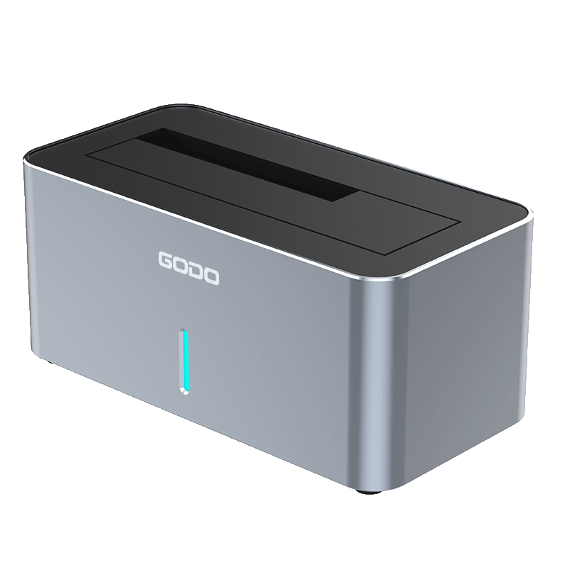 GODO外接SAS/SATA硬盘底座2.5寸/3.5英寸机械硬盘盒子usb3.0外置固态扩容服务器台式机笔记本