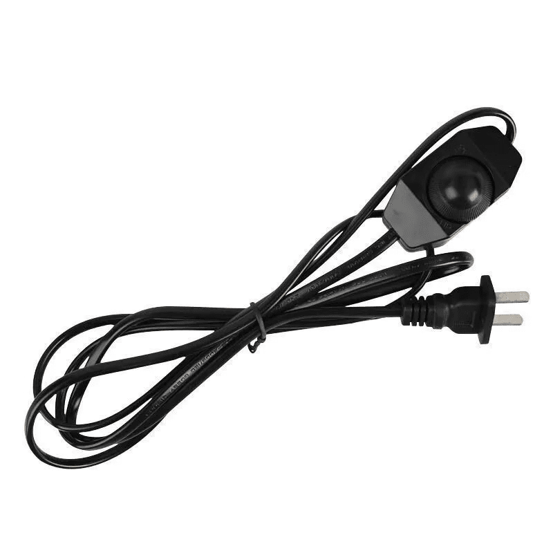 薌途工途220V調(diào)速開關(guān)電源線插頭臺(tái)燈亮度排風(fēng)扇轉(zhuǎn)速通用無(wú)級(jí)變速調(diào)速 220V調(diào)速線1.8M