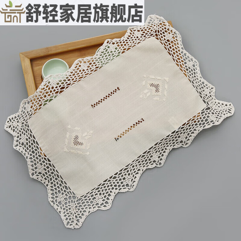 棉麻长方形茶具盖布茶盘盖巾多用小方巾家用厨房防尘布多用遮蔽布