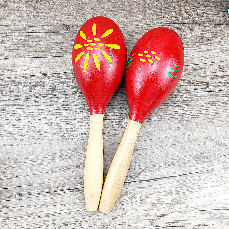 贤怀达沙锤乐器小学生用大号木质奥尔夫儿童打击乐器幼儿园早教教具