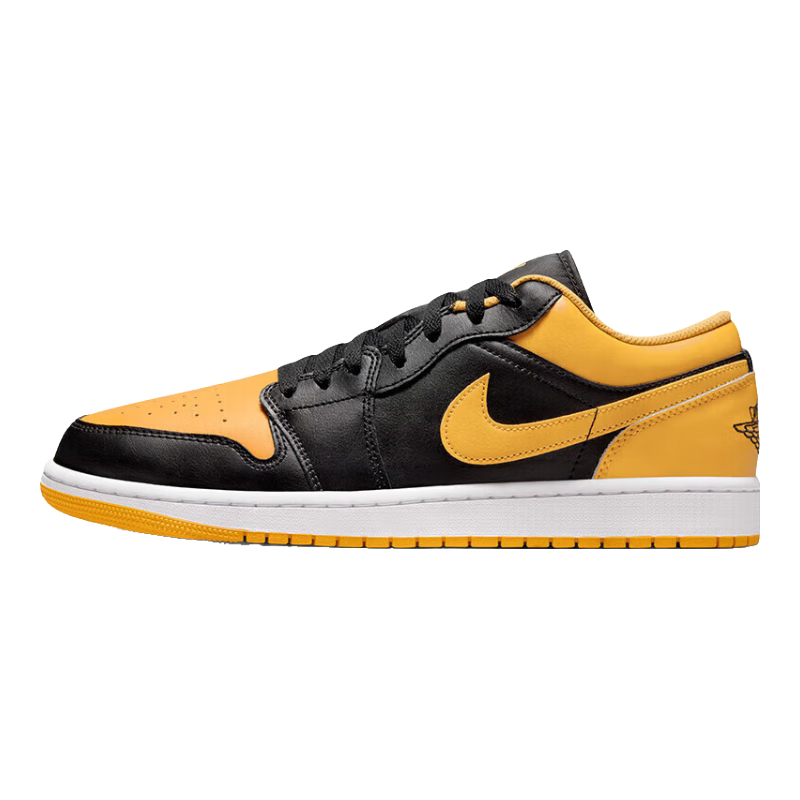 Jordan����Ь���Ӻڻƽ�ֺAJ 1�ǵ�JORDAN 1�˶�Ь553558-072�ڻ�44.5