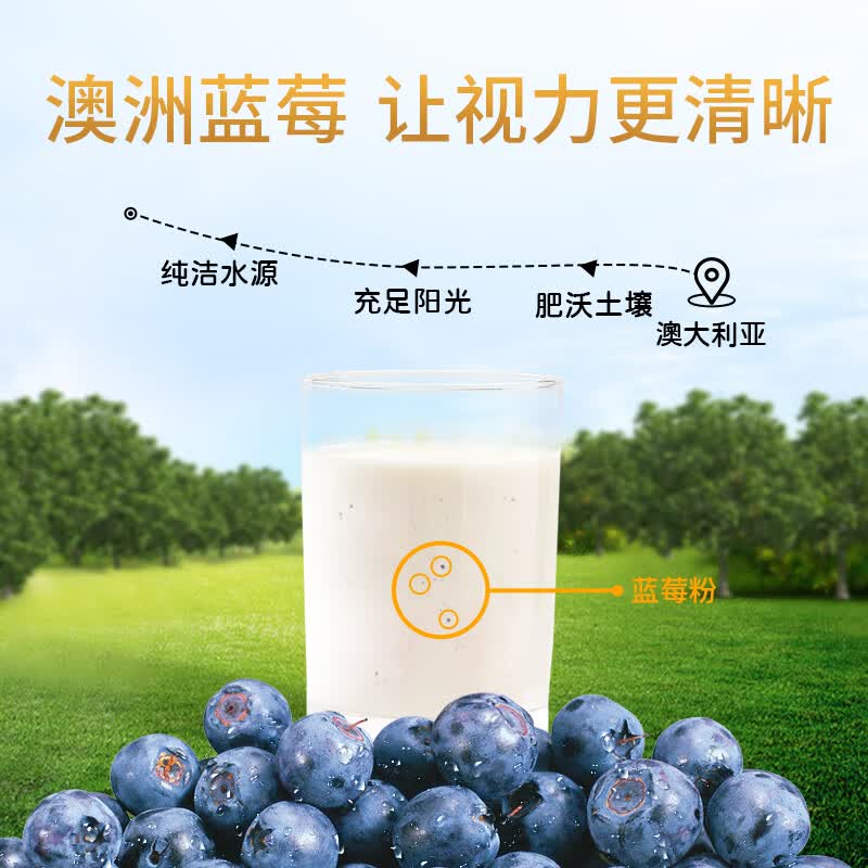 Ausiki澳洲进口儿童成长牛奶粉4段高钙乳铁蛋白叶黄素护眼青少年3岁以上 【保护视力】常规款