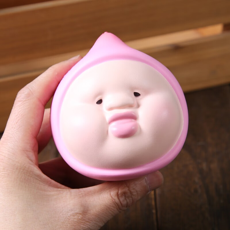 贝木惠正版屁桃君柔软超萌解压玩具潮玩捏捏乐网红减压神器好玩屁股脸