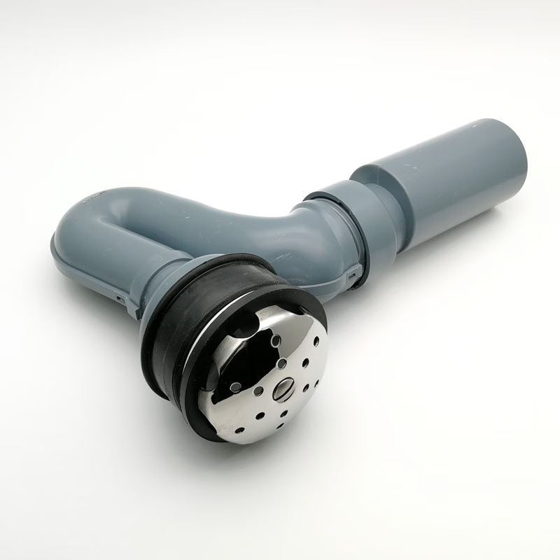 惠利得感应小便斗尿斗下水器存水弯不锈钢漏s型弯管出水接1132628