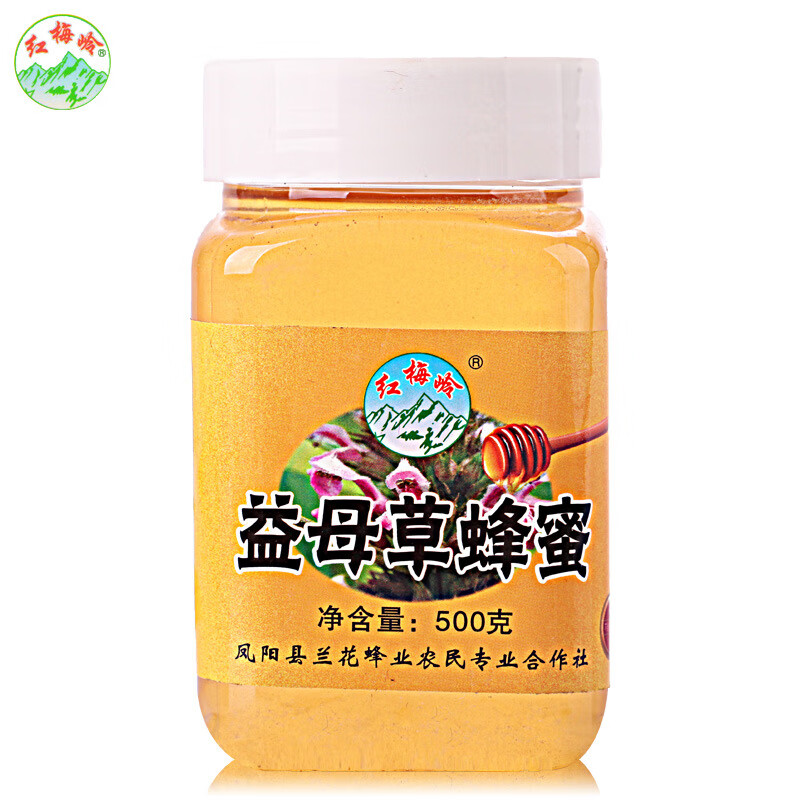 益母草蜂蜜 瓶裝500g 辳家自産土特産蜂場 1*500g