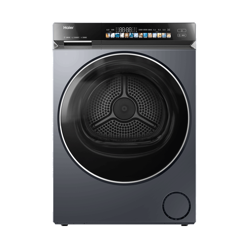 海尔 云溪3.0 583双擎热泵烘干机 10KG家用干衣机 3D透视烘干 GA100-STF583HU1 