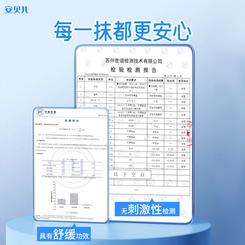 安贝儿宝宝积雪草舒缓冰沙霜100g 儿童面霜夏季清爽保湿补水婴儿润肤霜 【晒后舒缓】冰沙霜 100g