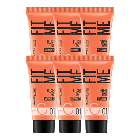 百亿补贴:美宝莲早C管素颜霜隔离焕颜妆前乳轻薄提亮打底遮瑕男女通用 01#【白皙色】 5ml *649元