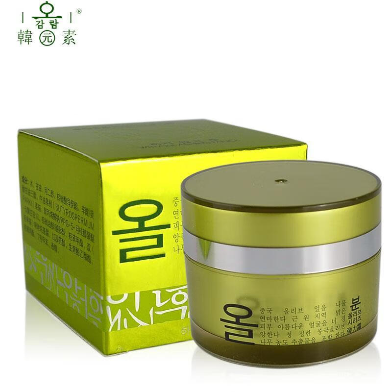 厂商直供官方韩元素橄榄多酚亮颜拉丝弹力霜 如图 力霜 力霜 如图