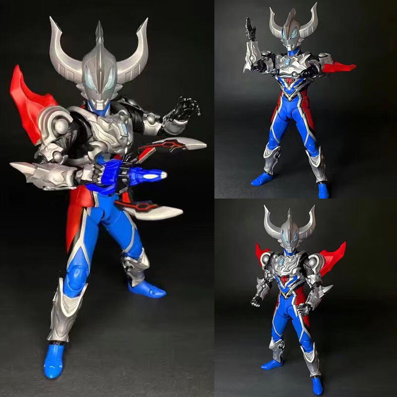 屋妙羽 新款捷德奥特曼豪勇形态手办shf雷杰多奥特曼关节可动模型礼物