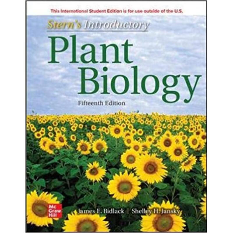 【预订3周达】ISE Stern’s Introductory Plant Biology 9781260571042