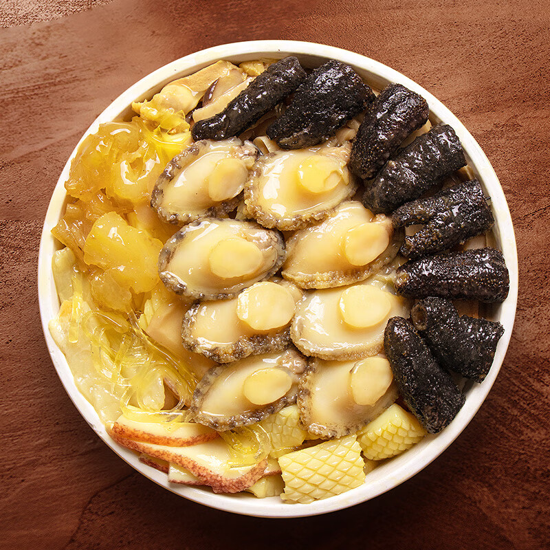 满家乐佛跳墙 花胶鸡加热即食年夜饭半成品菜套餐熟食速冻菜肴方便菜 1.25kg家庭版佛跳墙(8鲍8段参)
