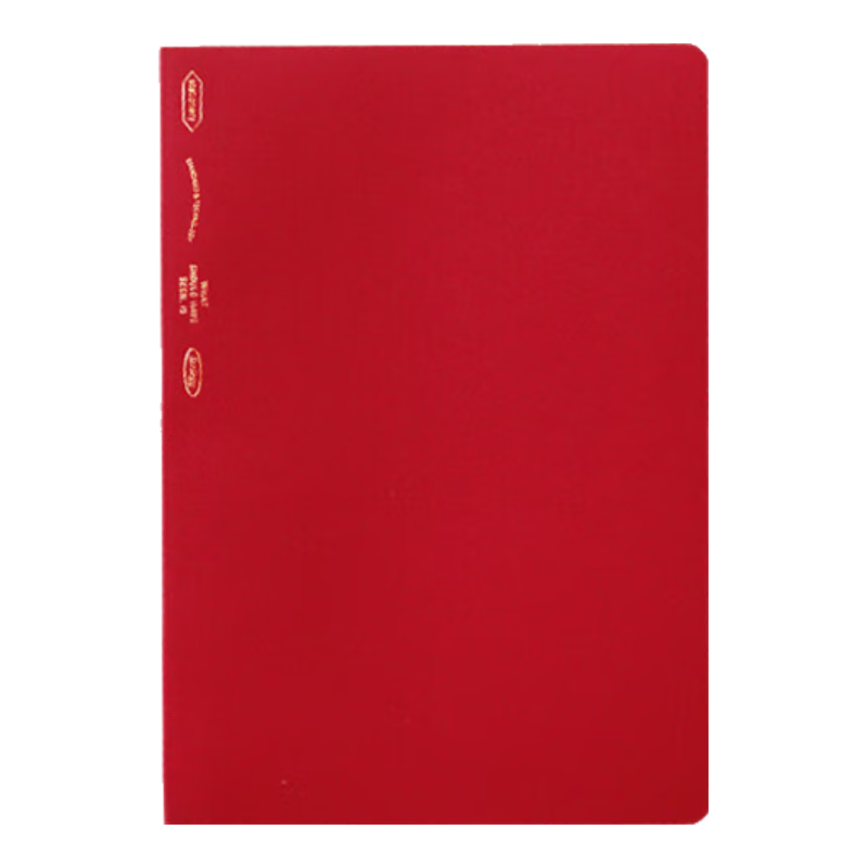 STALOGY筆記本 日本進(jìn)口本子 368頁(yè)高顏值記事本 商務(wù)送禮日記本 A5全年冊(cè)方格 紅色