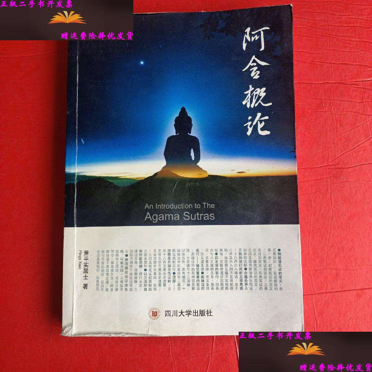 【二手9成新】阿含概论 /萧平实居士 四川大学