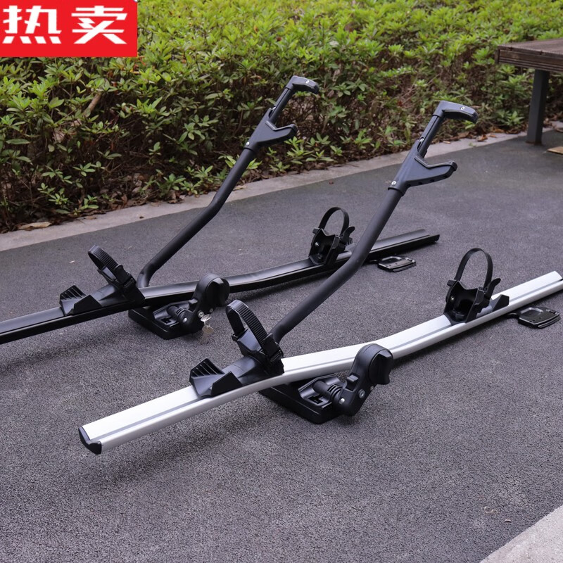 自行车架立式轿车平衡车山地车公路车通用车载固定支架 自行车架-黑色