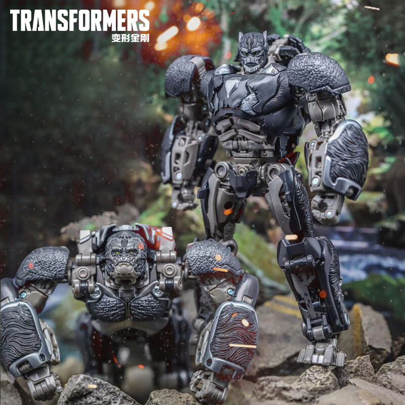 变形金刚（TRANSFORMERS）男孩玩具车模型手办生日礼物电影SS106领袖级猩猩队长F7248