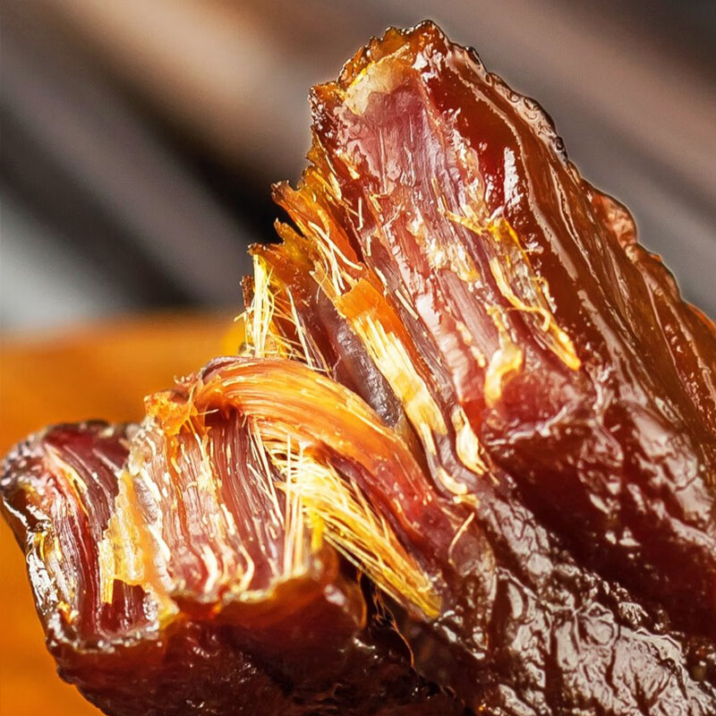 斯琴妹子（SIQINMEIZI）內蒙古風(fēng)干牛肉干牦牛肉干500g手撕牛肉干麻辣休閑熟食真空小包裝 原味250g*2包