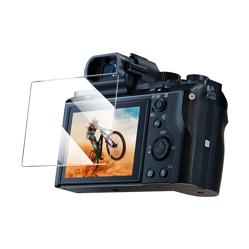 綠巨能（llano）適用索尼ZV-E10 ZV-1F  ZV-E A1相機鋼化膜相機屏幕保護貼膜微單單反配件高清高透防刮耐磨鋼化膜 