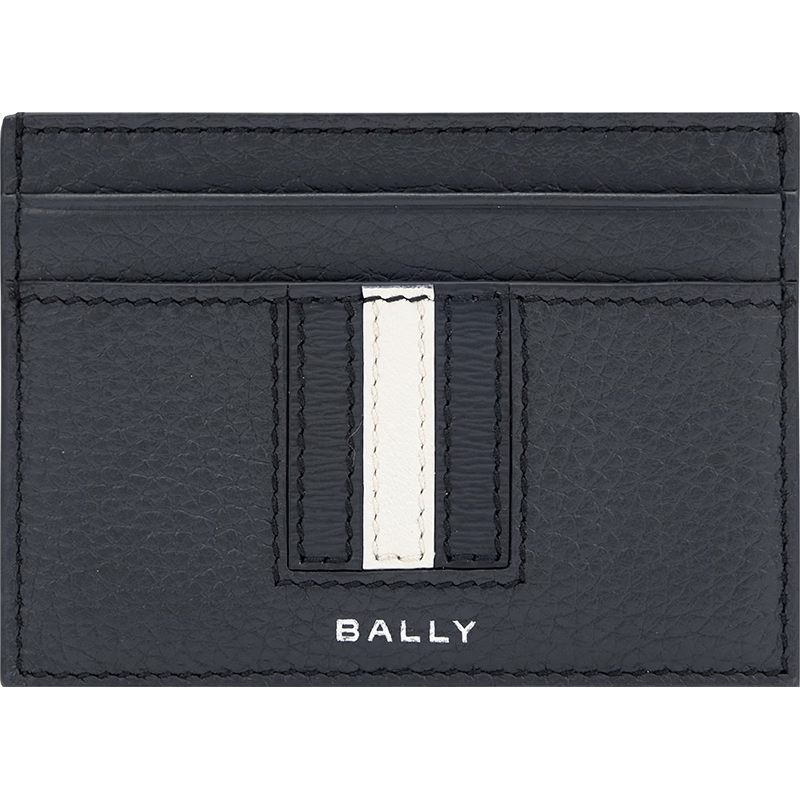 巴利（BALLY）【同價618折扣】男士錢包牛皮短款卡夾6304887 禮物