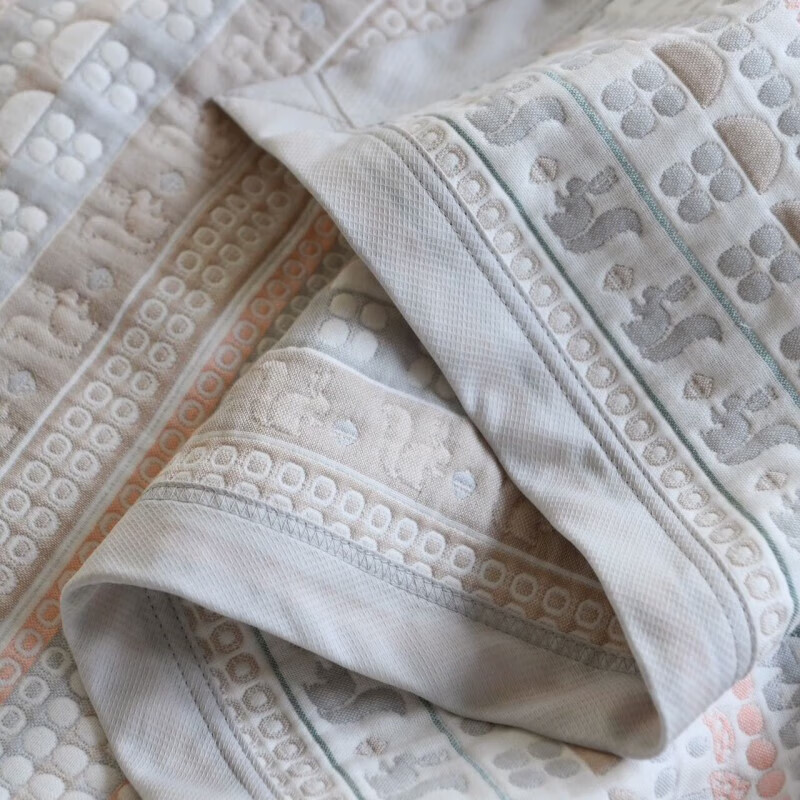 雅赞软席床单床垫纯棉纱布新疆长绒棉母婴A类四季通用【商场同款】 松鼠坚果-经典款 加大双人款220*240