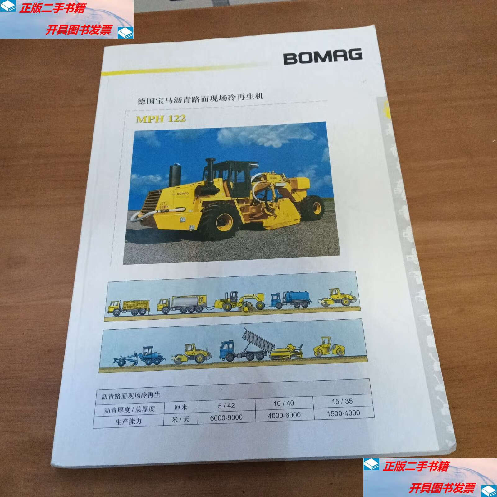 【二手9成新】德国宝马沥青路面现场冷再生机 /不详 不详