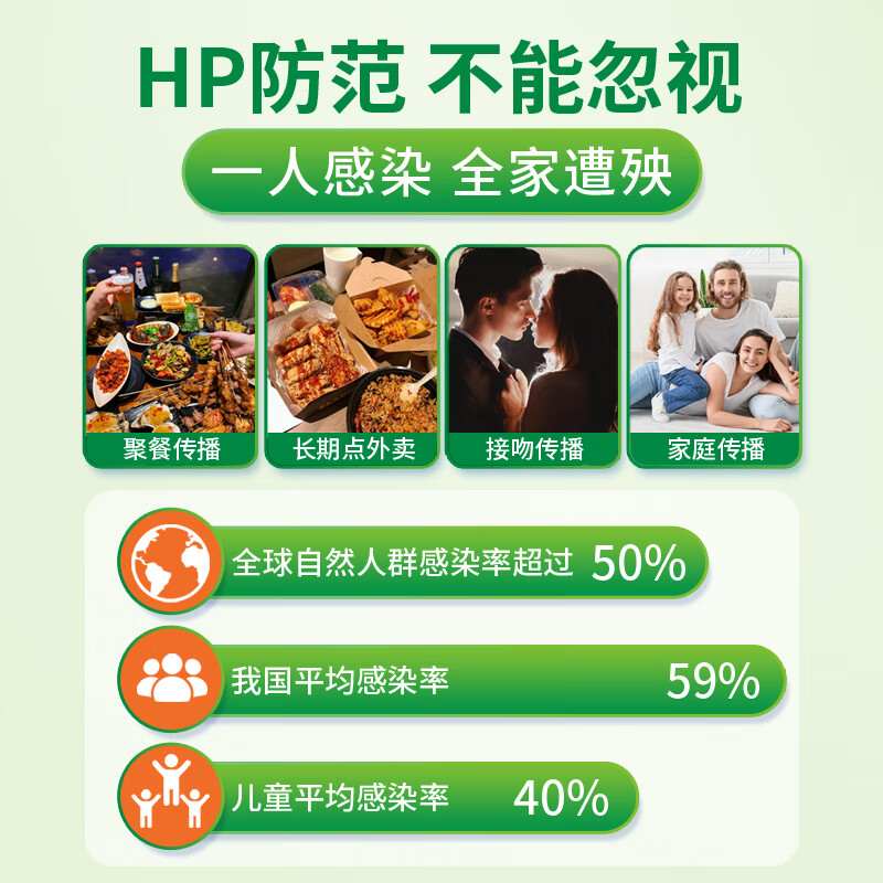 安美奇进口肠胃益生菌成人肠道便秘脾胃虚弱幽门螺杆菌女性腰胖肥瘦肚子 1瓶 可搭成年人孕妇增强免疫力调节肠道菌群幽门螺旋杆菌