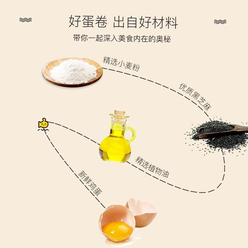 波力海苔味蛋卷中秋节礼盒铁罐装营养代餐酥脆饼干食品糕点点心热门 324g海苔味*3(共18包)