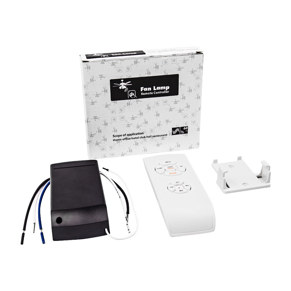 婕满果无线智能吊扇灯遥控接收器隐形风扇灯控制器定时开关220v控制器