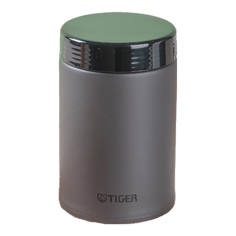 虎牌（TIGER）不锈钢焖烧杯保温保冷多功能真空杯MCJ-K75C  犀牛灰HC 750ml