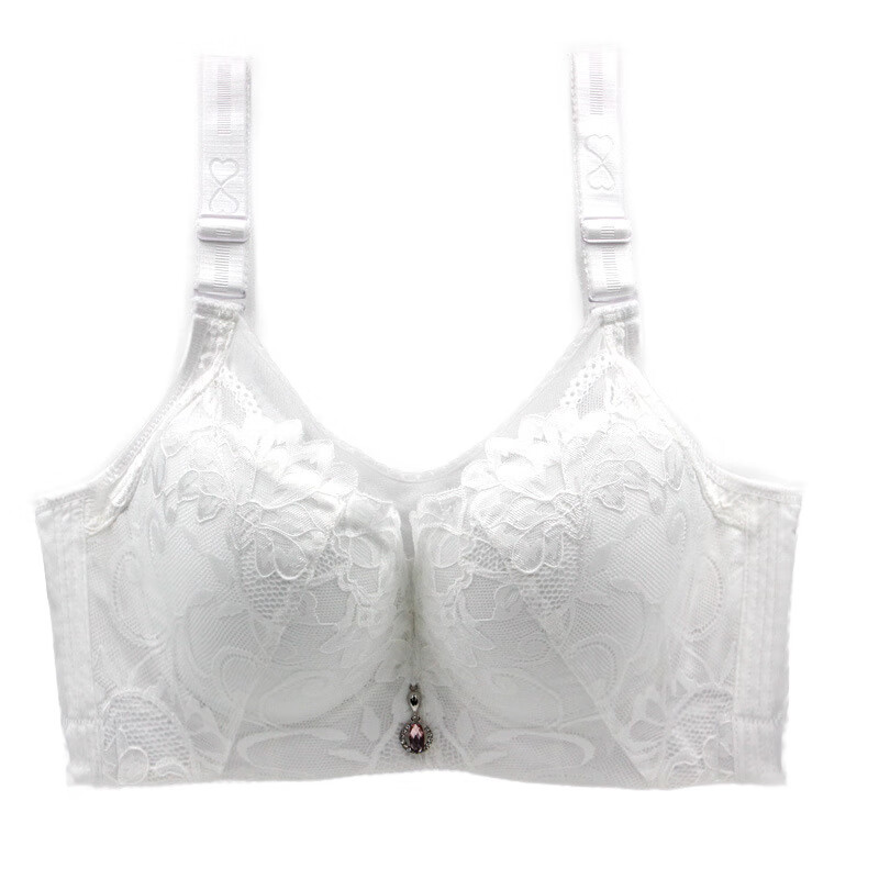 五排扣带钢圈白色 75c