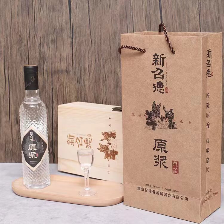 老召德78度清香型白酒高端礼盒酒超高度白酒纯粮酒 酒厂直营平度特产 78%vol 375mL 6瓶 整箱装