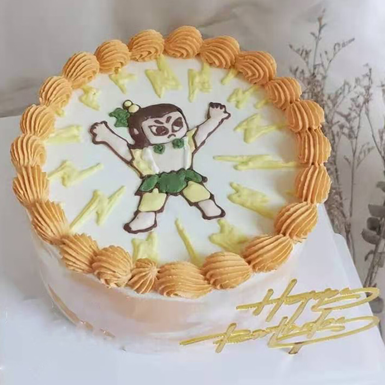 星港湾新款金刚葫芦娃生日蛋糕卡通七兄弟儿童男孩女孩宝宝全国同城