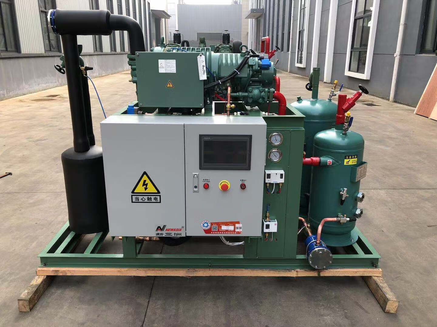 比泽尔20p螺杆单机机组蒸发冷