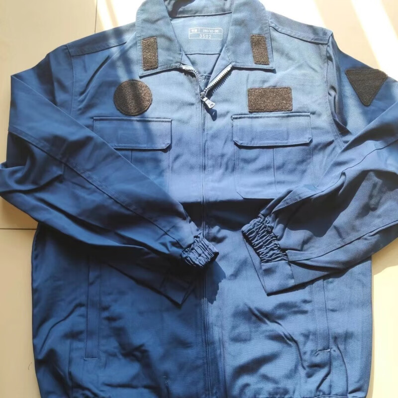 氧摩机务地勤冬季工作服 春秋地勤机务服   地勤工作服蓝色防油 夏款