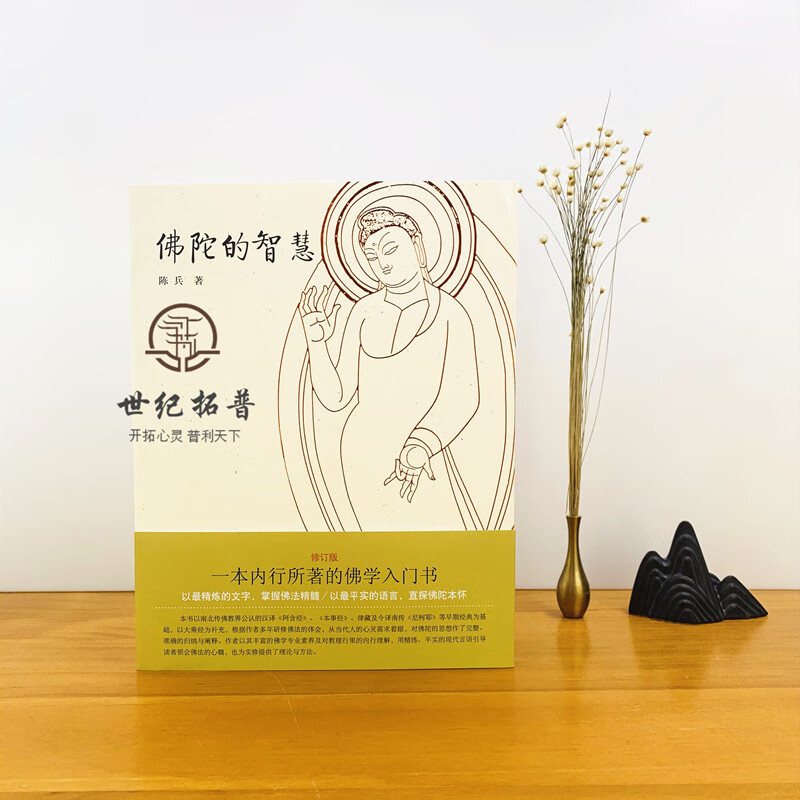 包邮正版 佛陀的智慧修订版 陈兵 著 上海古籍出版社 一本内行所著的