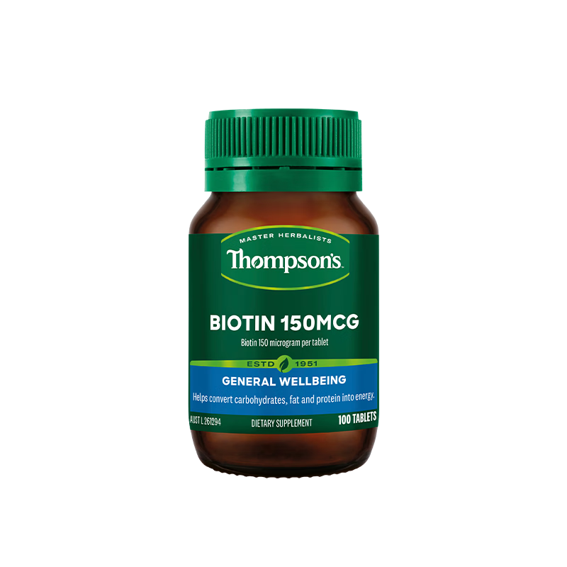 ɭThompson'sBiotinάH B7 150mcg 100Ƭ/ƿëҺڷӪͷƤ