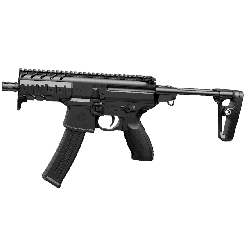 高恩乐辉mpx水电动玩具枪mcx软弹儿童冲锋突击步抢成人wargam发射器 乐辉MPX升级版(11v)