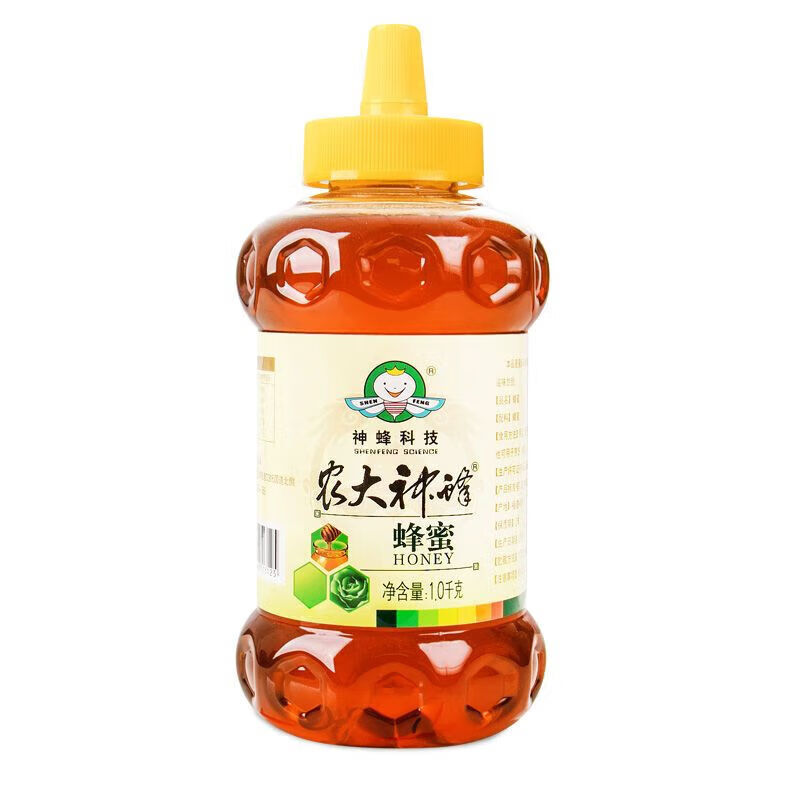 福建省农大神蜂百花蜂蜜1000克孕妇宝宝蜂蜜神蜂蜂蜜神 1000g/瓶
