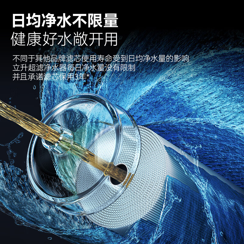 立升(LITREE) 净水器家用直饮一体净饮机套装全屋前置大流量厨下过滤器饮水机以旧换新国家补贴 5C+伴侣M1 SE+升级前置