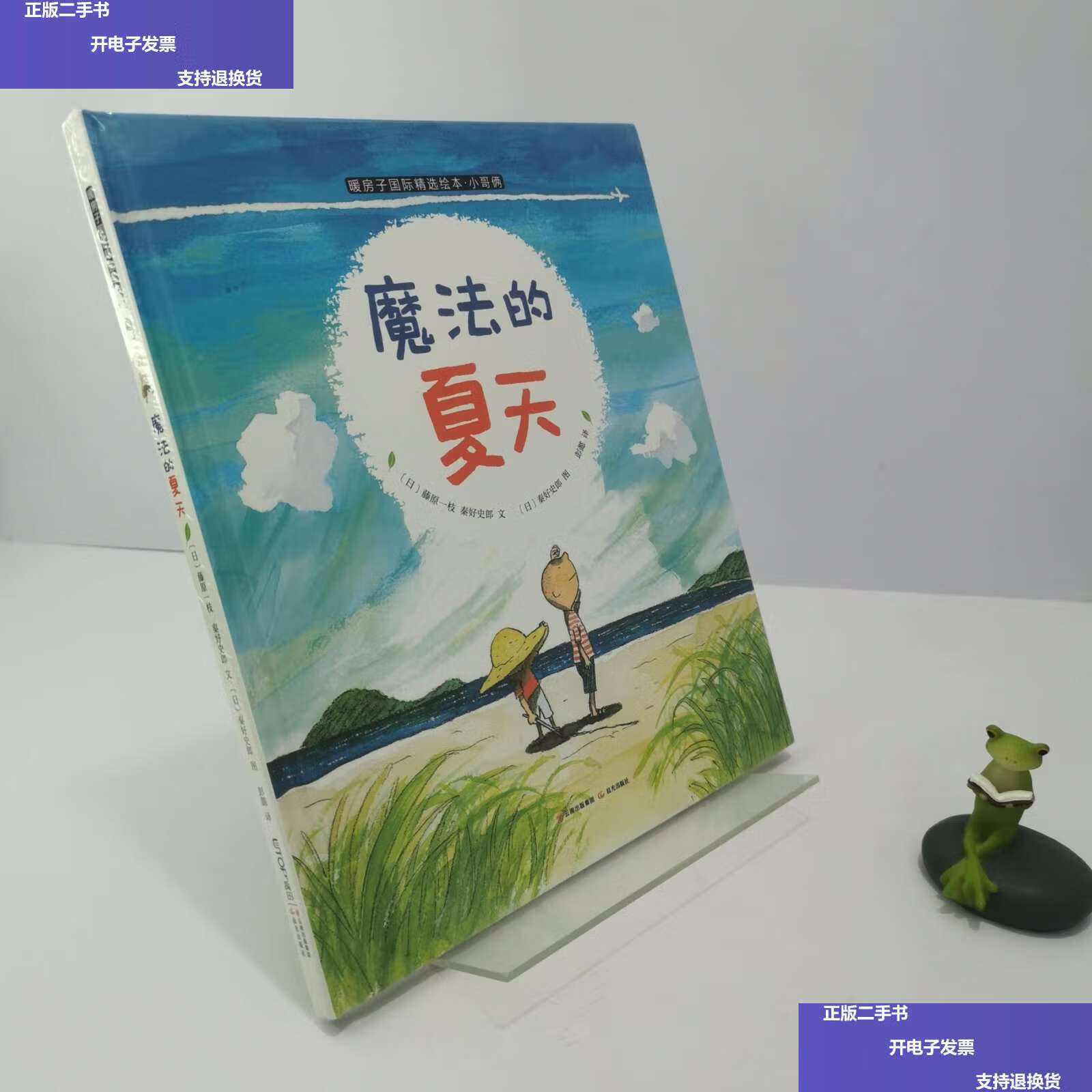 【二手9成新】【 无写画】暖房子国际精选绘本·小哥俩:魔法的夏天