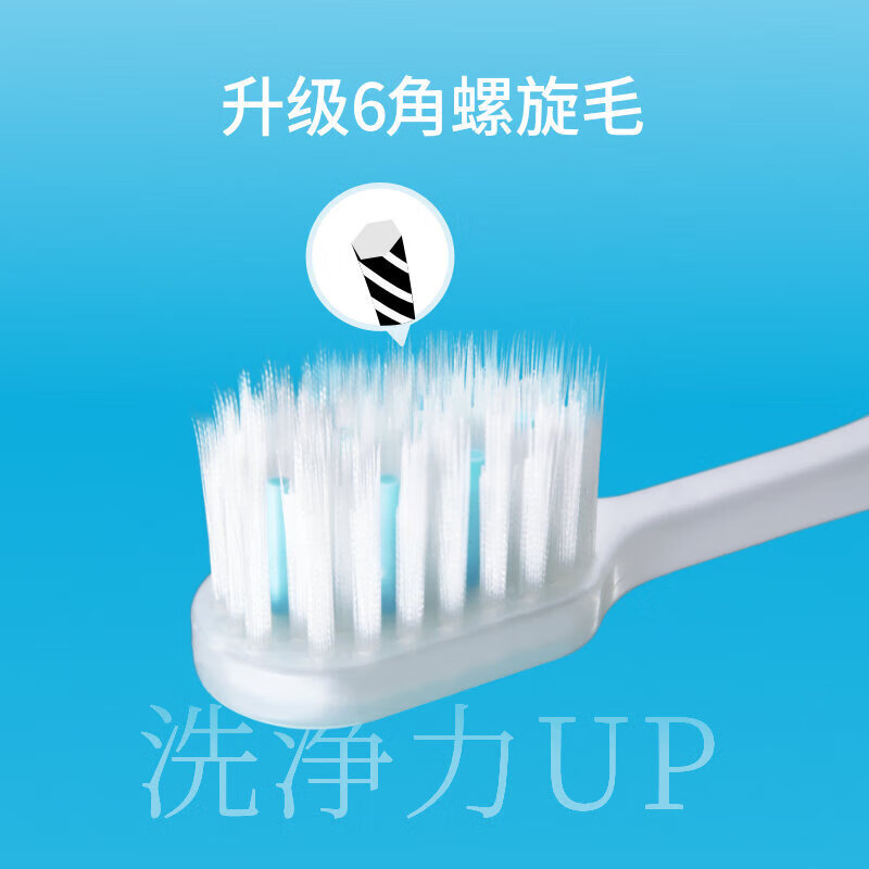 惠百施进口宽头美白中毛牙刷 亮白牙齿深层清洁 成人男女通用手动牙刷 【3天有效亮白】美白牙刷 1支