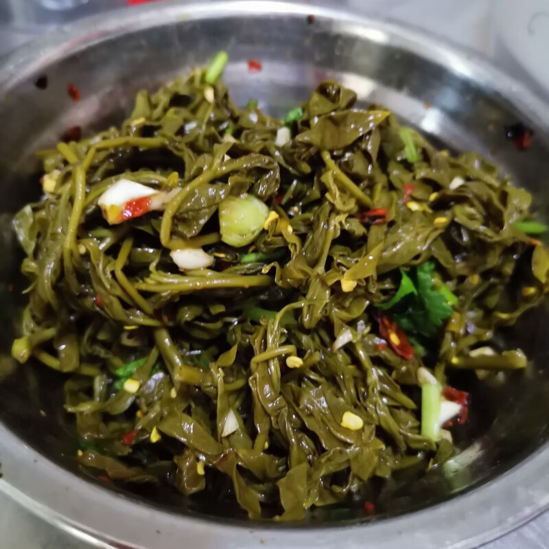 云南芒市腌树头菜帕贡菜凉拌野菜云南酸腌菜 1斤