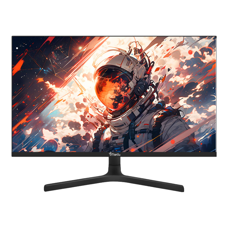 天殊32英寸4K144HZ电脑显示器Fast IPS直面HDMI2.1 游戏PS5/VRR屏幕Typec反向充电1ms响应升降内置音响 T0升降-32英寸4K144HZ-极清Pro+