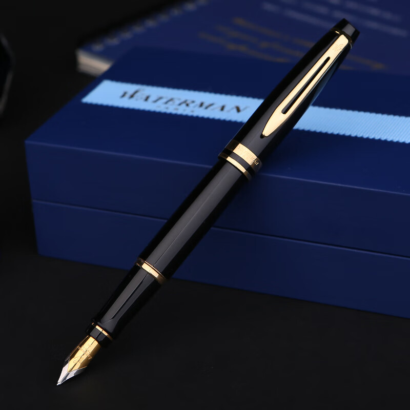 waterman钢笔waterman法国威迪文钢笔系列23k镀金笔尖墨水笔书写练字