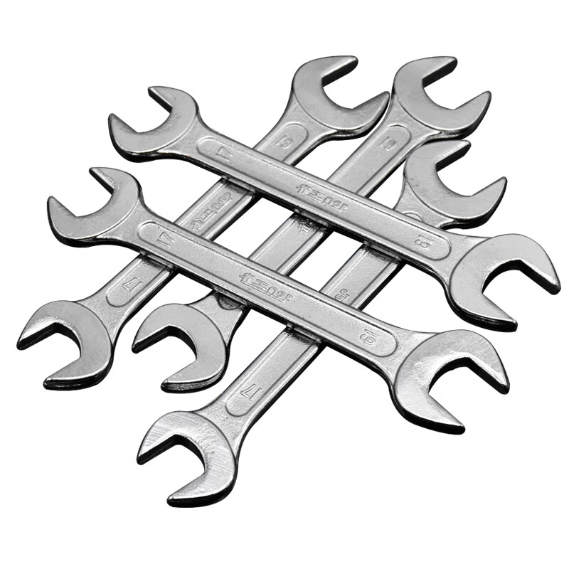 定制适用开口扳手呆扳手双头单扳手 8-10-12-14-17-19-22-24-27-30-32