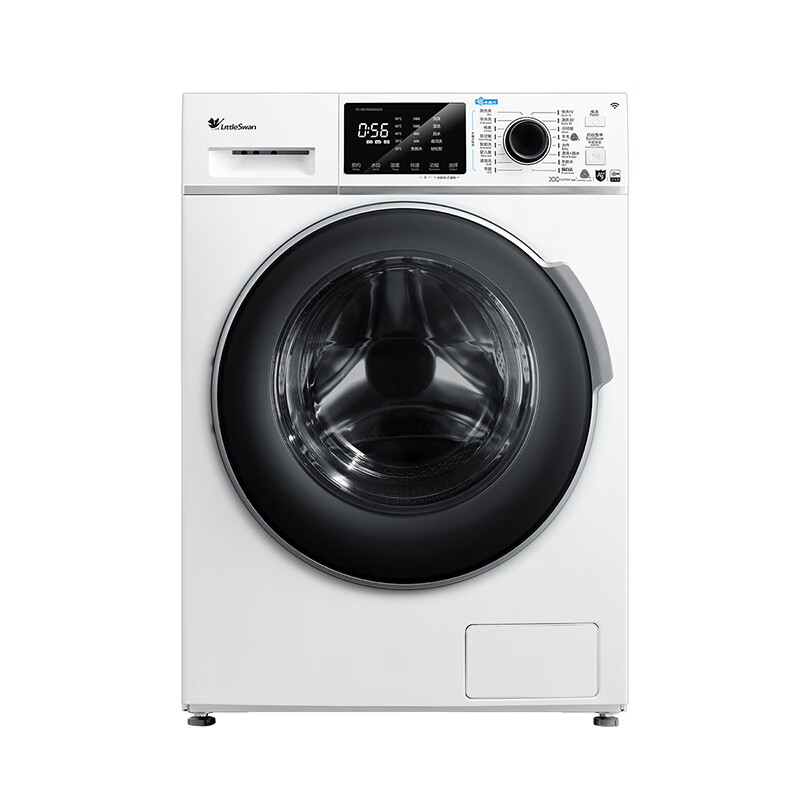 小天鹅（LittleSwan）水魔方护色护形 10KG滚筒洗衣机全自动 白色 【仅滚筒一台】