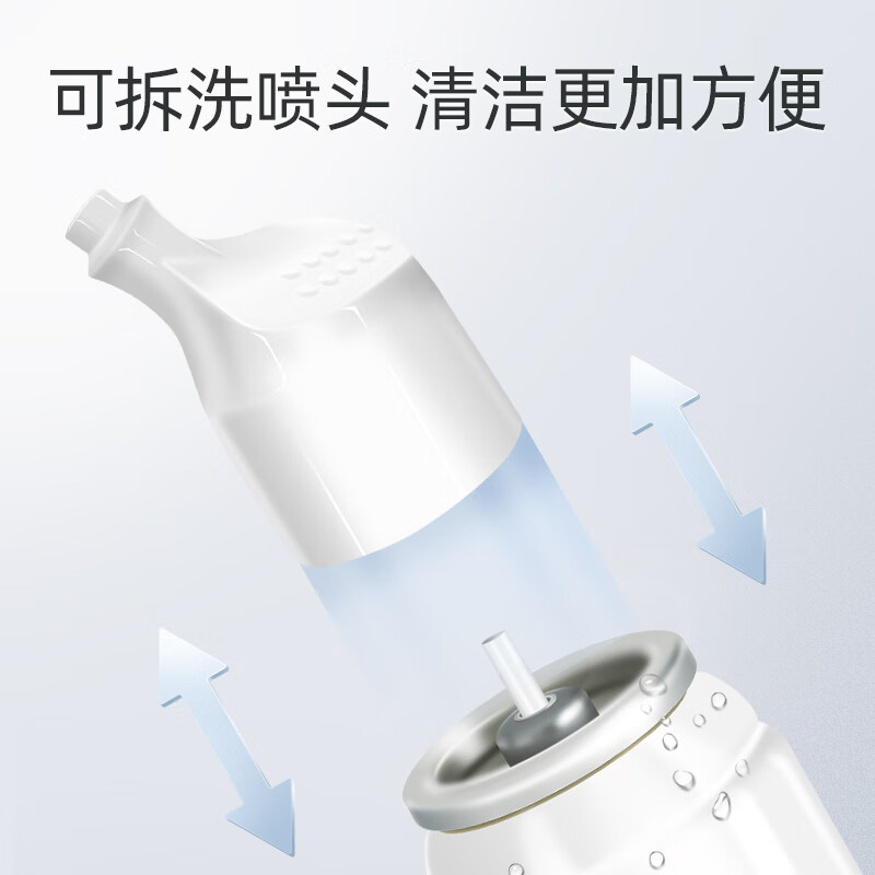 维德(WELLDAY)生理盐水洗鼻器海盐水喷鼻腔喷雾器鼻窦炎喷剂鼻塞鼻腔清洗鼻盐水 【实惠套装】3瓶高渗100ml-成人