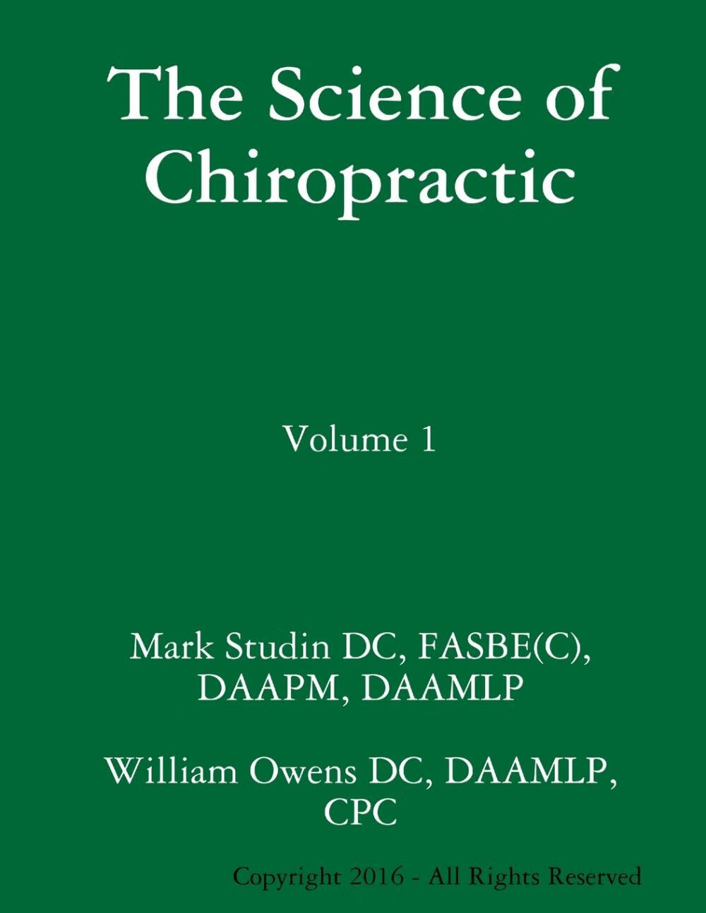 【预售 按需印刷】the science of chiropractic