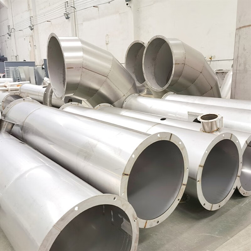 妙普乐定制不锈钢风管耐高温排烟管道304不锈钢焊接风管无缝满焊通风