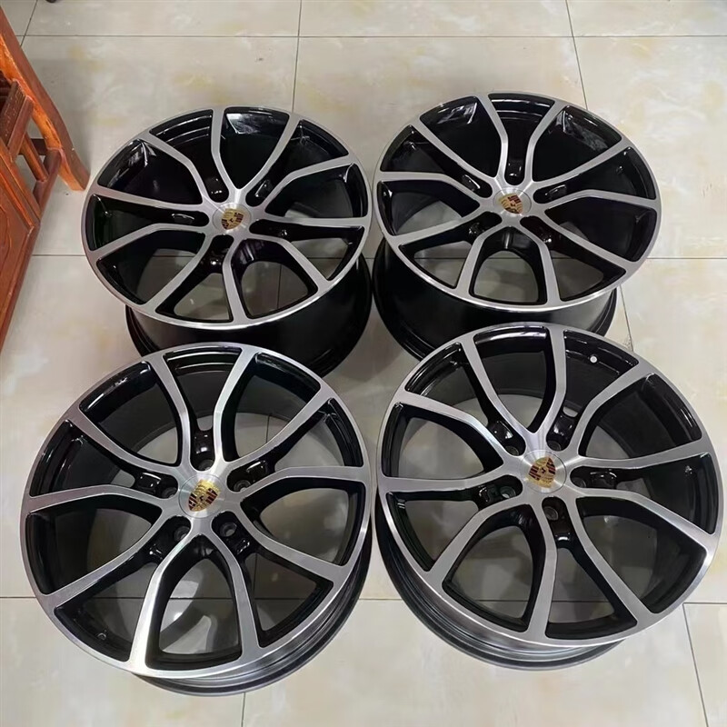 溥畔适用于保时捷cayenne卡宴原厂21寸花瓣轮毂 原装进口拆车低配升级